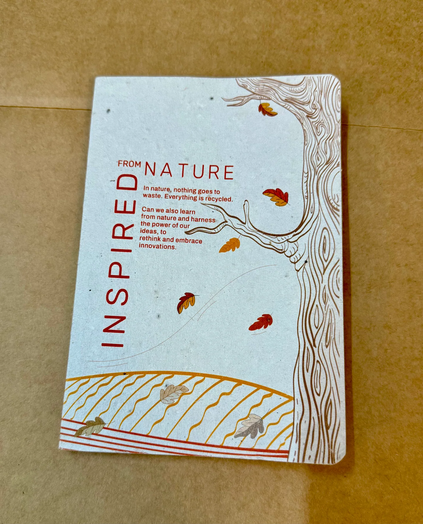 Nature Seed Notebook
