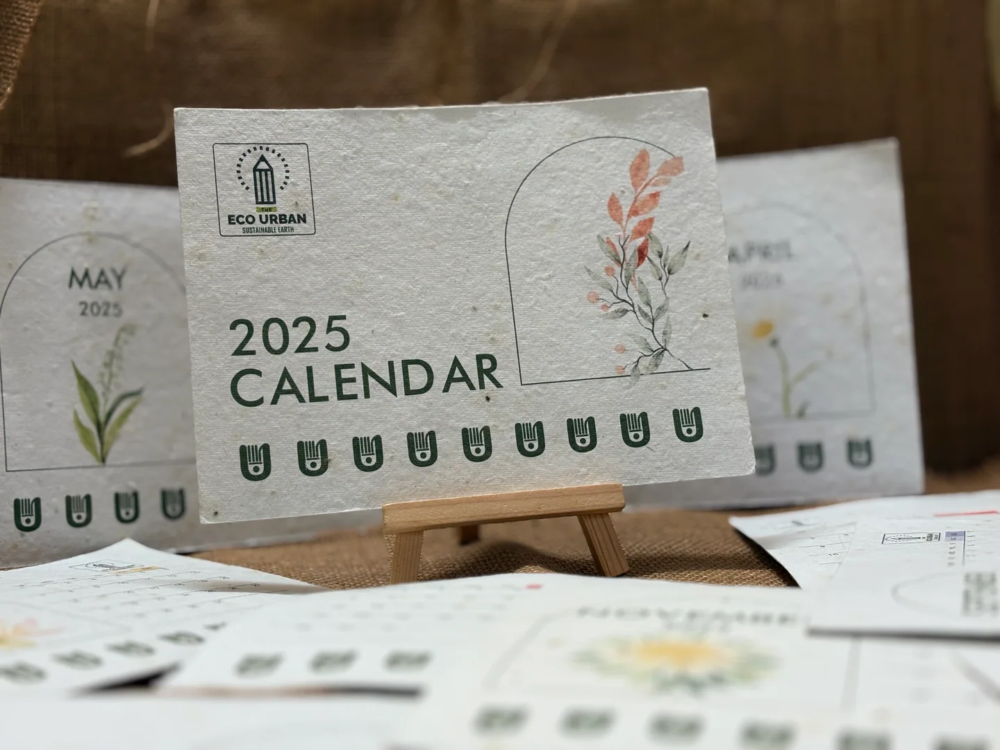 Plantable Desk Calendar with Seeds