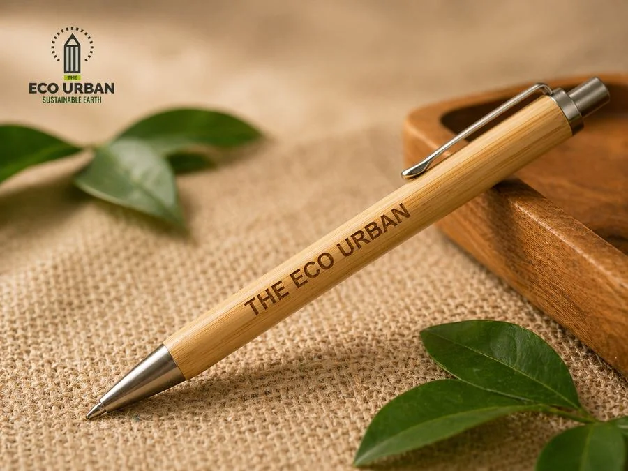 Natural bamboo pen image