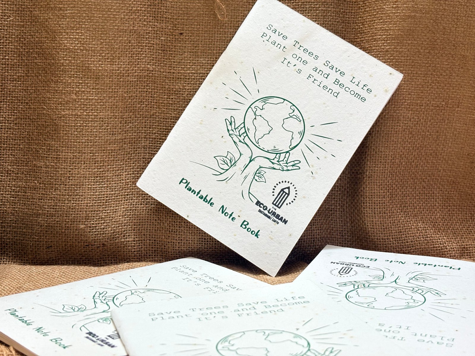 Plantable Seed Cover Notebook by The Eco Urban