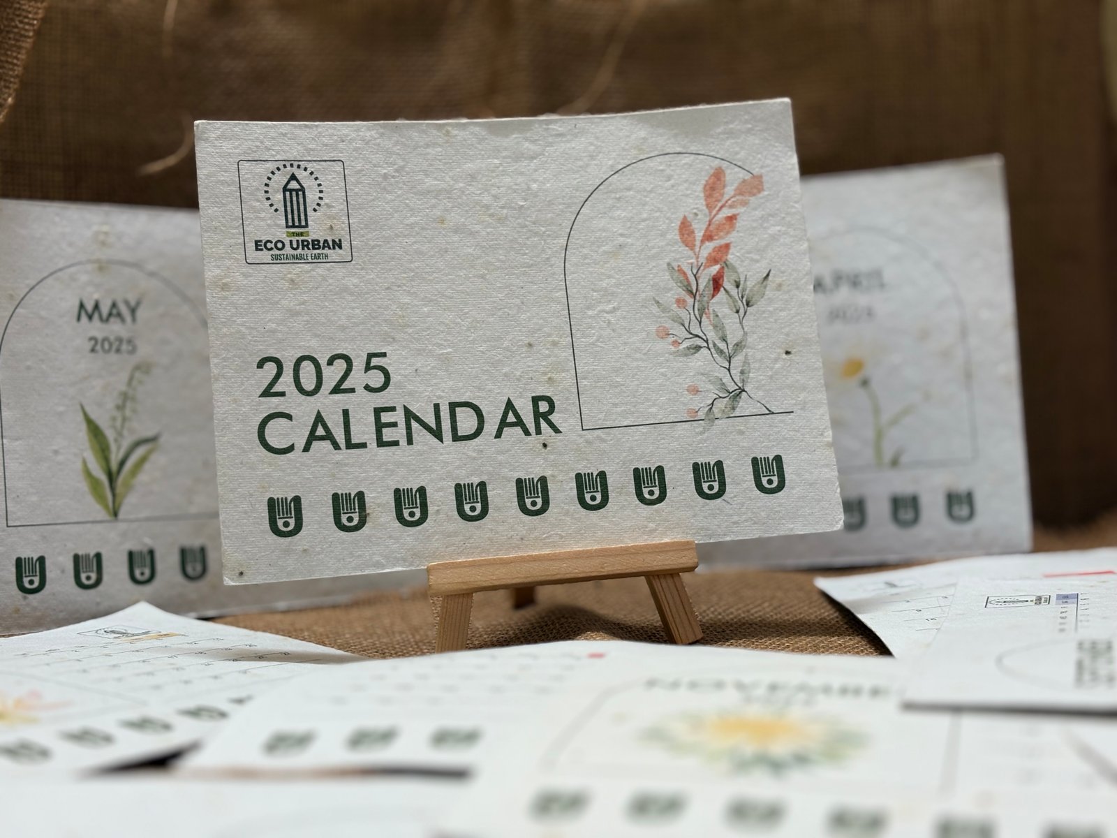 Plantable Desk Calendar with Seeds by The Eco Urban