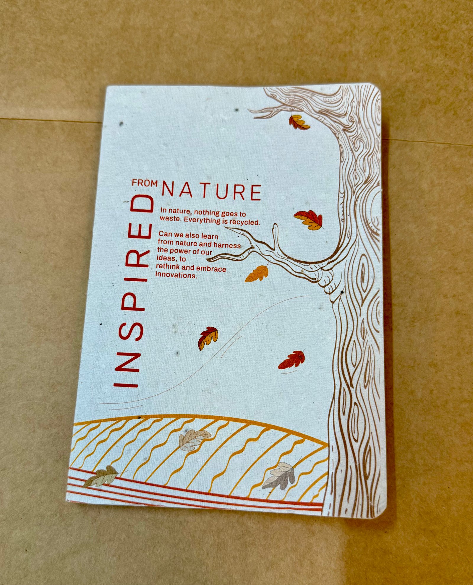 Nature Seed Notebook by The Eco Urban