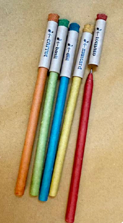 Recycled Premium Paper Seed Pen by The Eco Urban